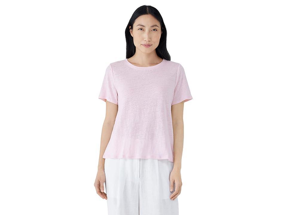 Eileen Fisher Linen Crewneck Tee Product Image