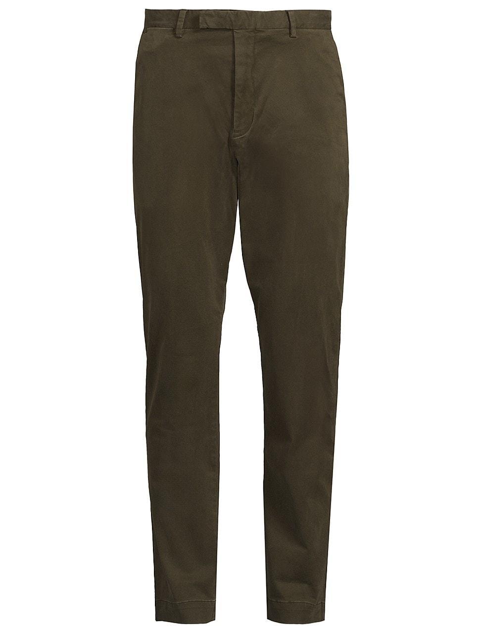 Mens Jarrett Stretch-Slim-Fit Sateen Pants Product Image