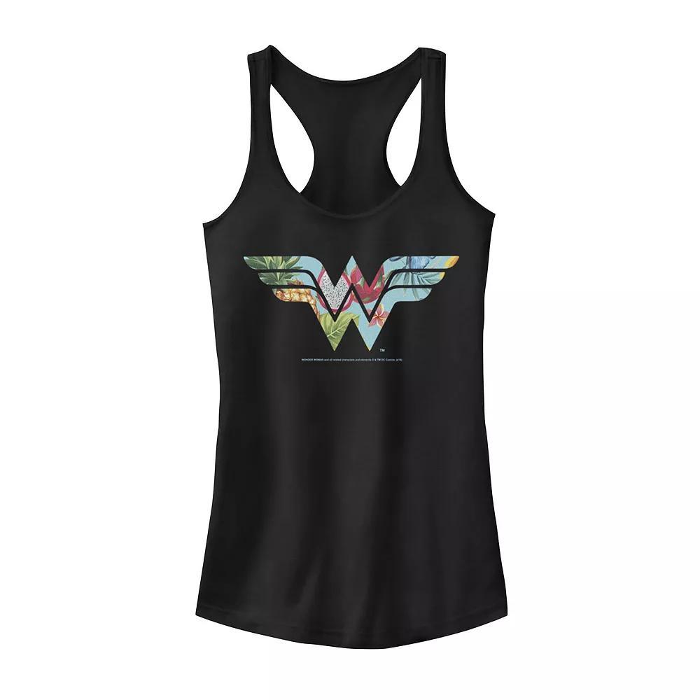 Disney's Little Mermaid Ariel Juniors' Retro Sunset Pool Parties Tank Top, Girl's, Size: Large, Blue Product Image