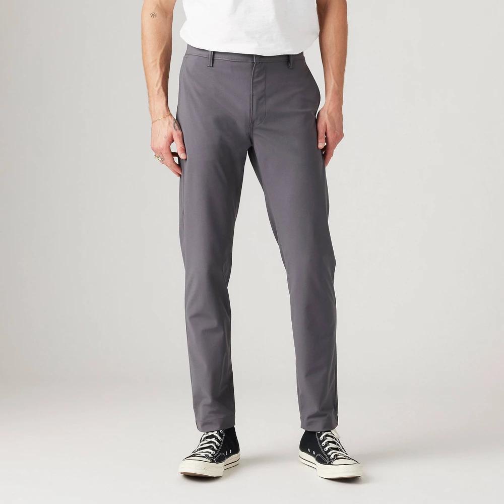 Levi's® Men's XX Tapered Tech Chino Pants - Black 34x30: Midweight, Stretch, Knit, Fly Button, Zipper Product Image