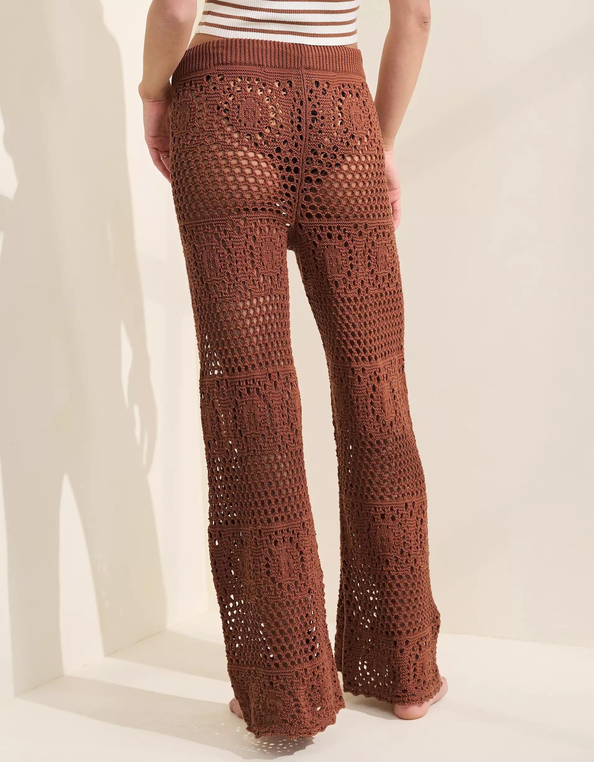 Aerie Crochet Party Pant Product Image