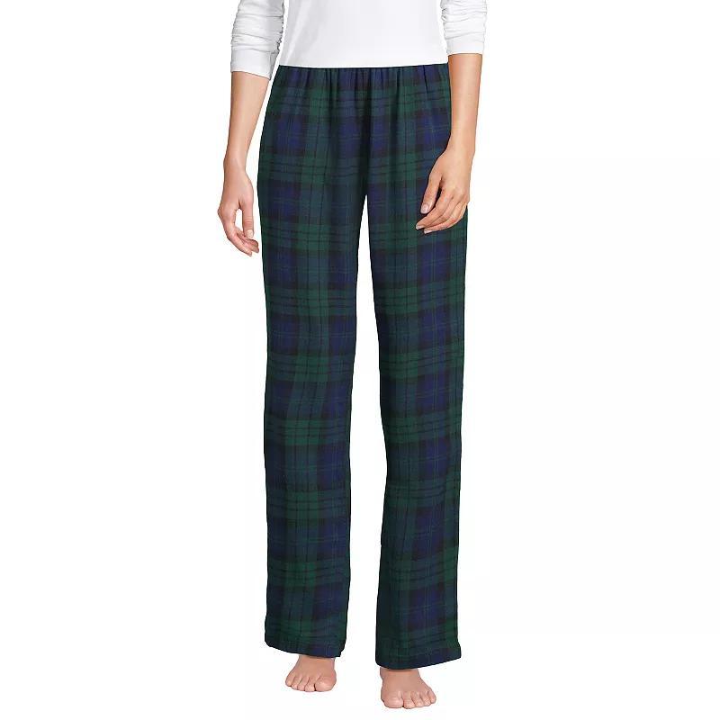 Womens Lands End Womens Flannel Pajama Pants Product Image