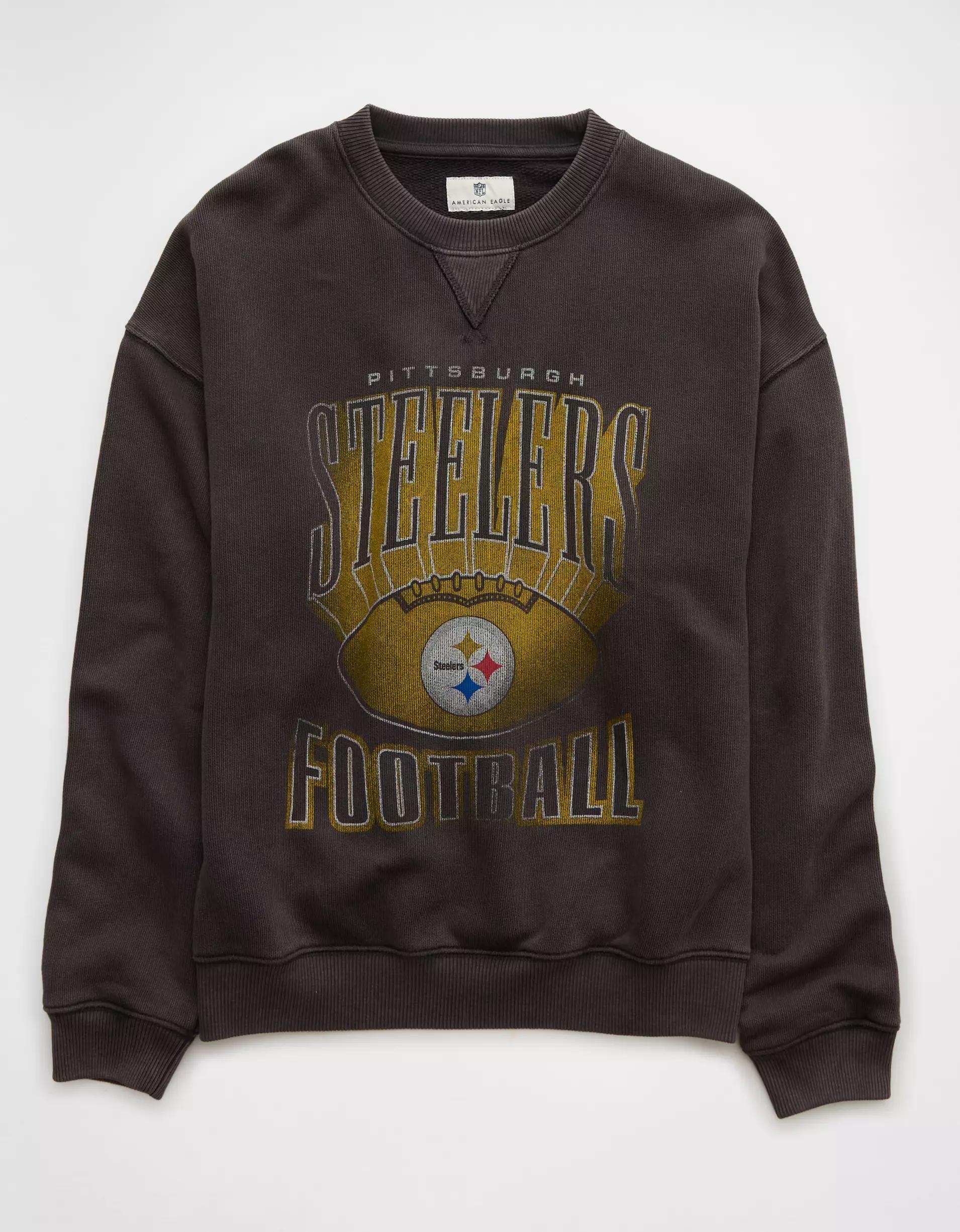 AE NFL Pittsburgh Steelers Crew Neck Sweatshirt Product Image