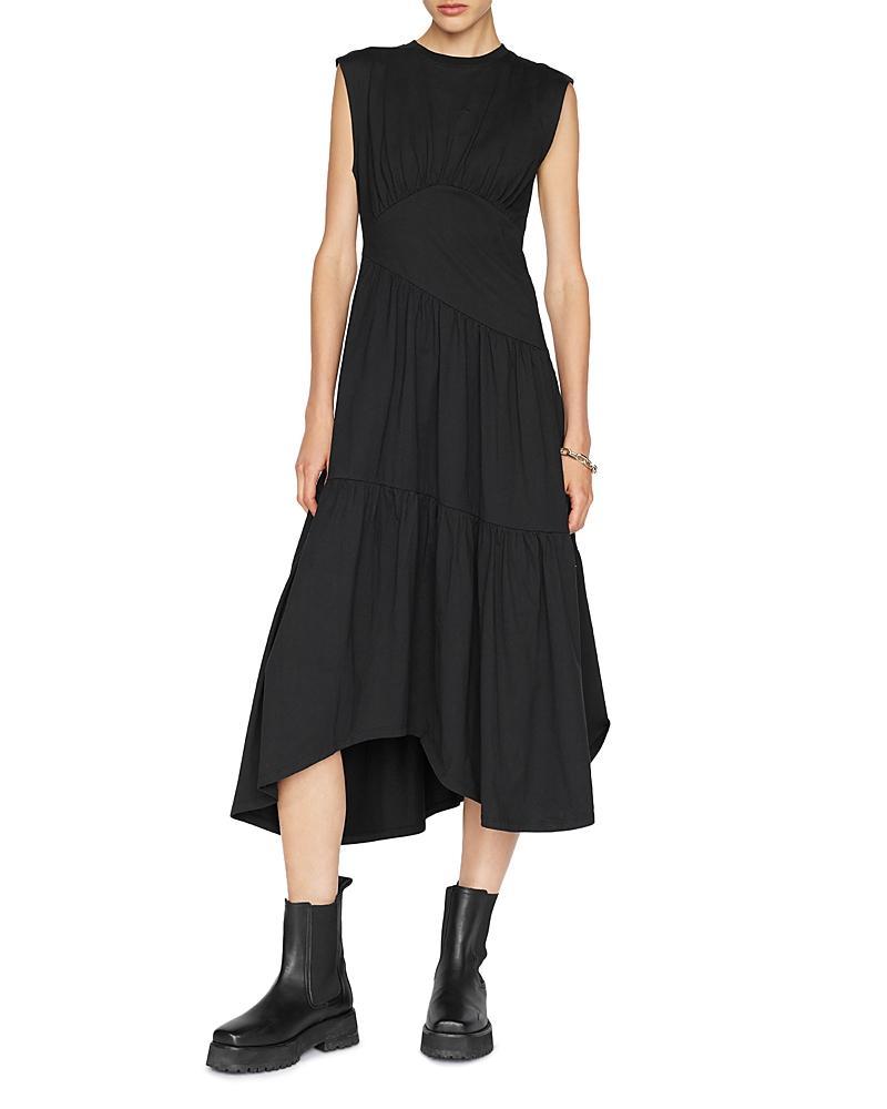 Frame Gathered Seam Knit Dress Product Image