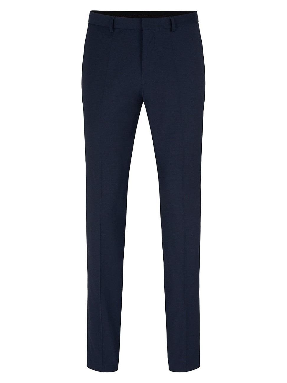 Boss Hugo Hesten Stretch Wool Extra Slim Fit Suit Pants Product Image