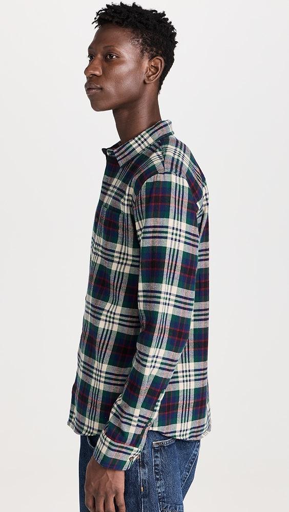 Marine Layer Tahoe Flannel Shirt | Shopbop Product Image