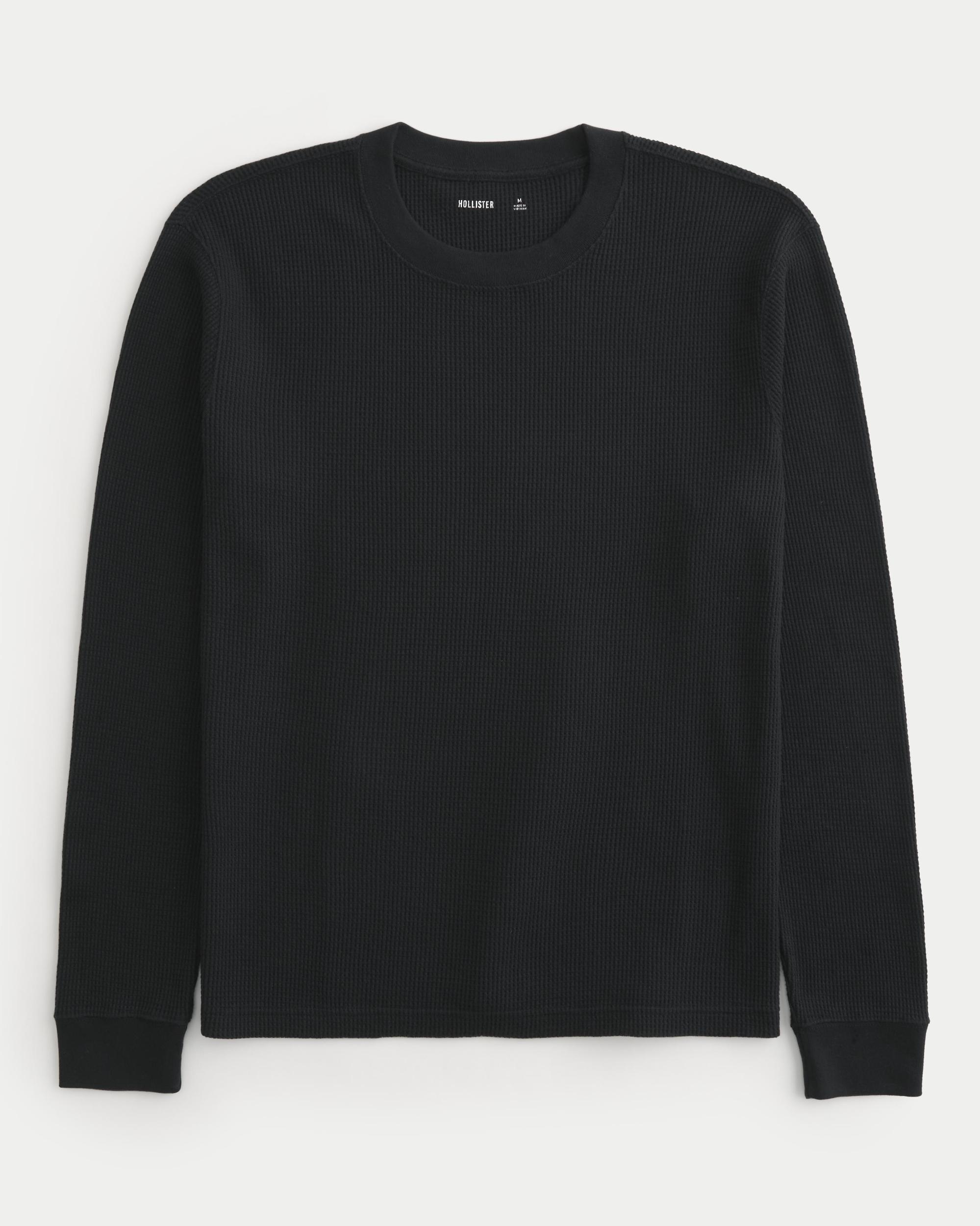 Long-Sleeve Thermal Crew T-Shirt Product Image