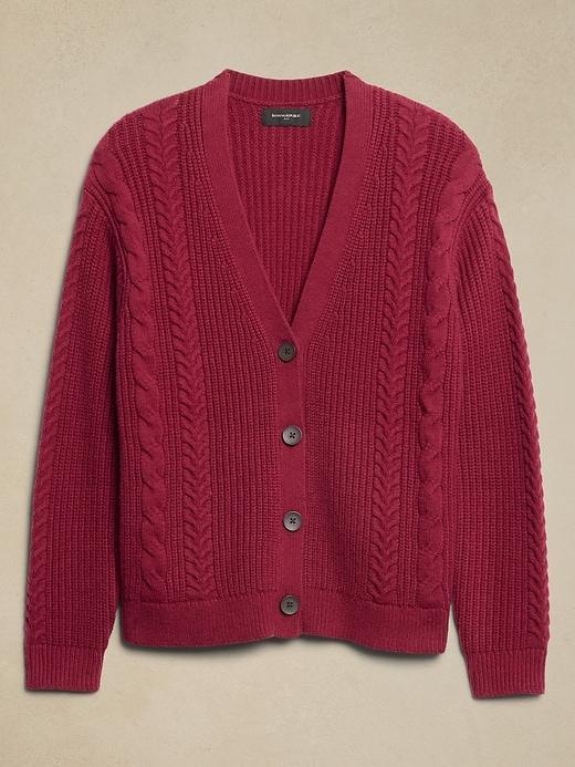 Cable Cardigan Product Image