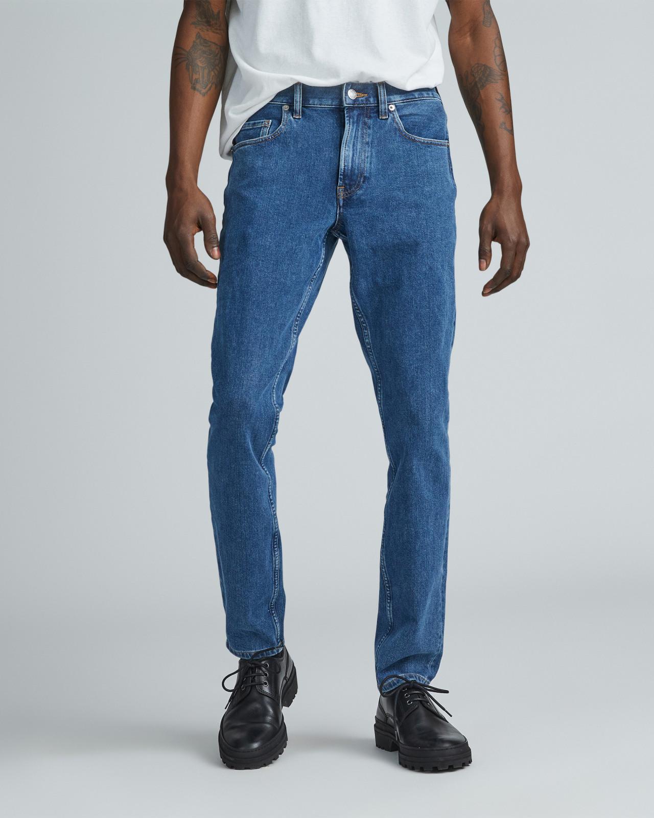 The Slim 4-Way Stretch Organic Jean | Uniform  Product Image