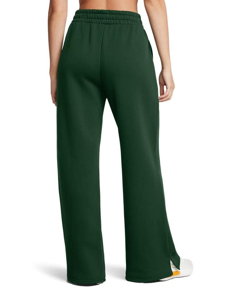 Women's UA Icon Fleece Wide Leg Pants Product Image