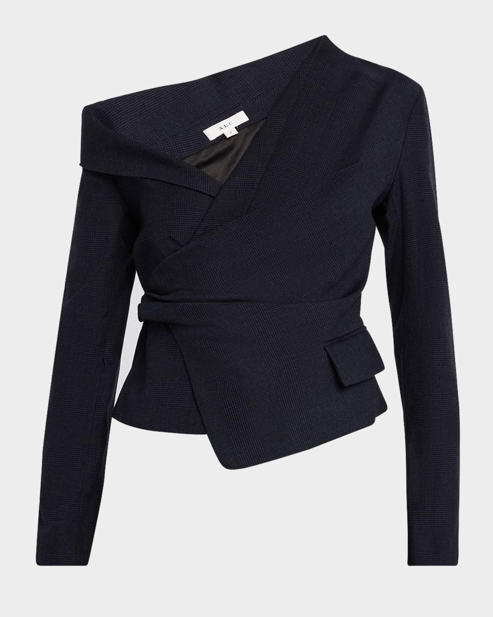 Skyla Asymmetric Long-Sleeve Top Product Image