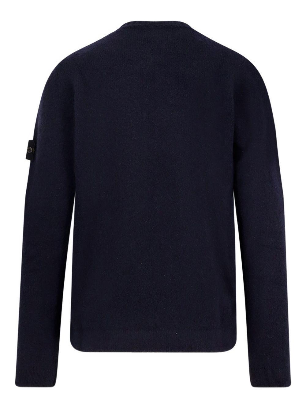 crew-neck logo-patch sweater Product Image