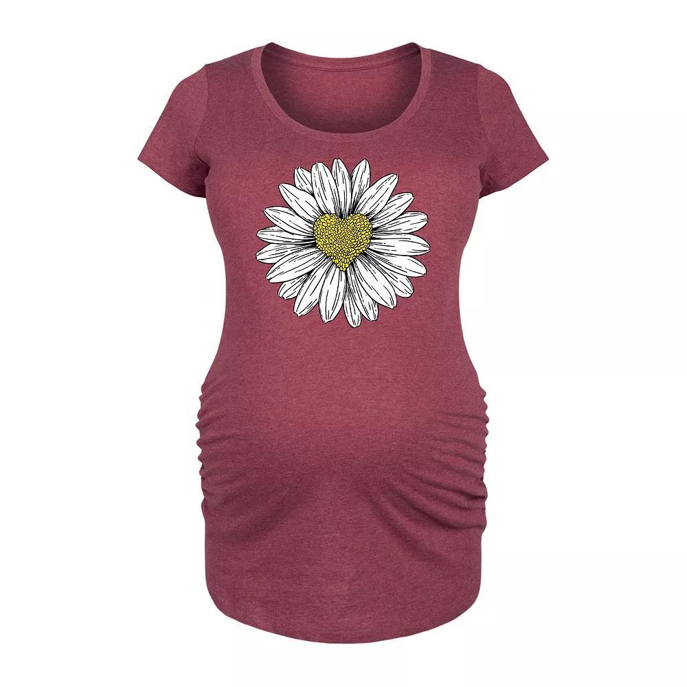 Disneys Mickey Mouse Maternity Pumpkin Graphic Tee, Womens Product Image