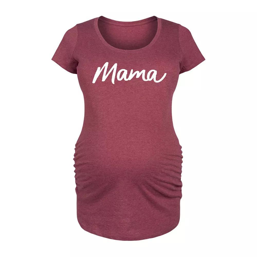 Maternity Yes Im Still Pregnant Graphic Tee, Womens Heather Grey Product Image