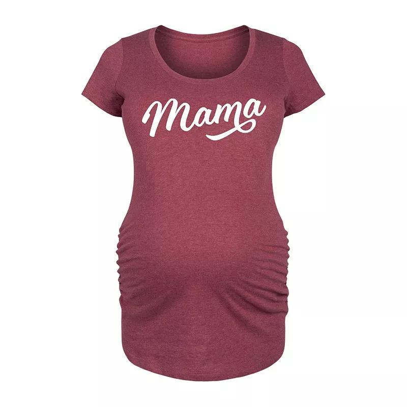 Maternity Script Mama Graphic Tee, Womens Product Image