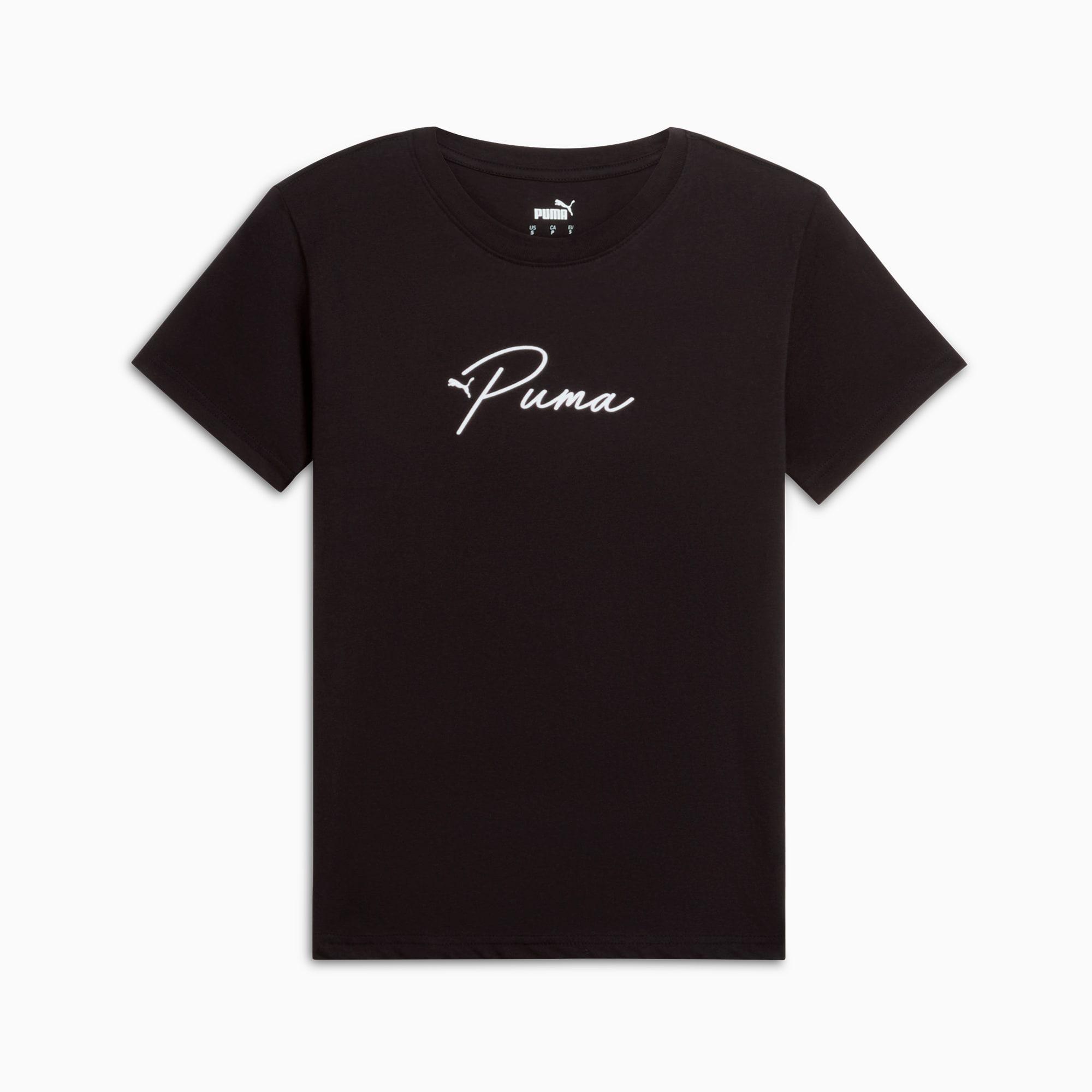 PUMA GRAPHICS Script Women's T-Shirt Product Image