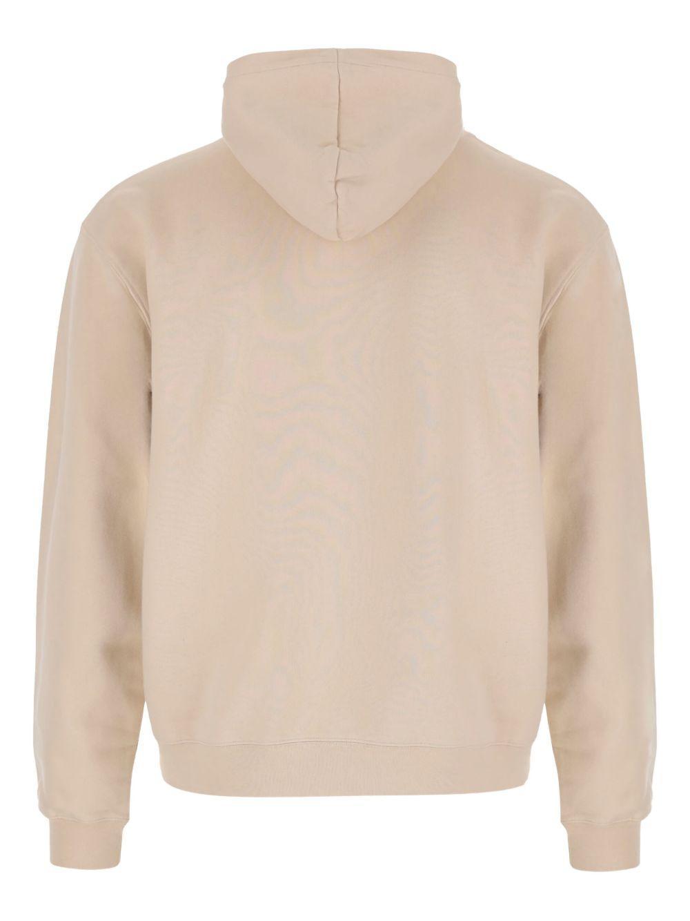The Gros Grain logo-plaque hooded sweatshirt Product Image