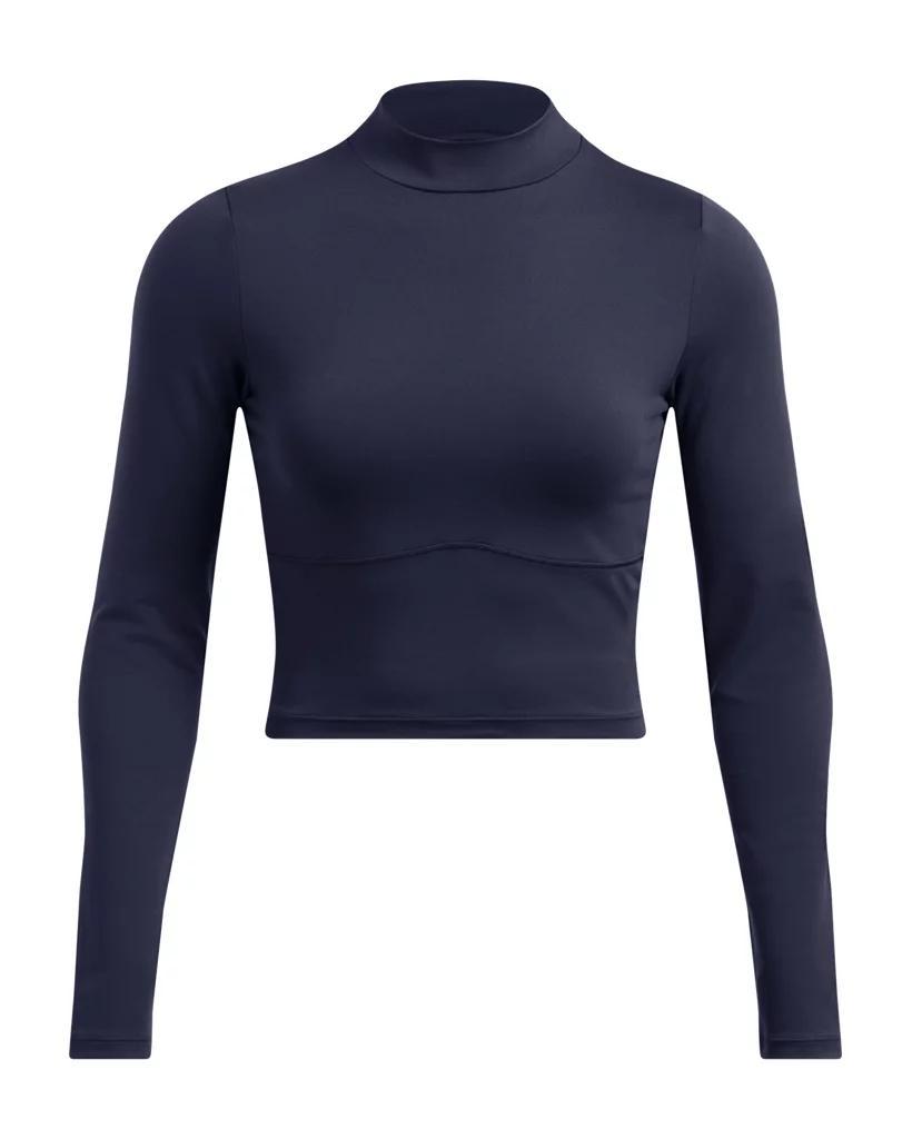 Women's UA Meridian Mock Long Sleeve Product Image