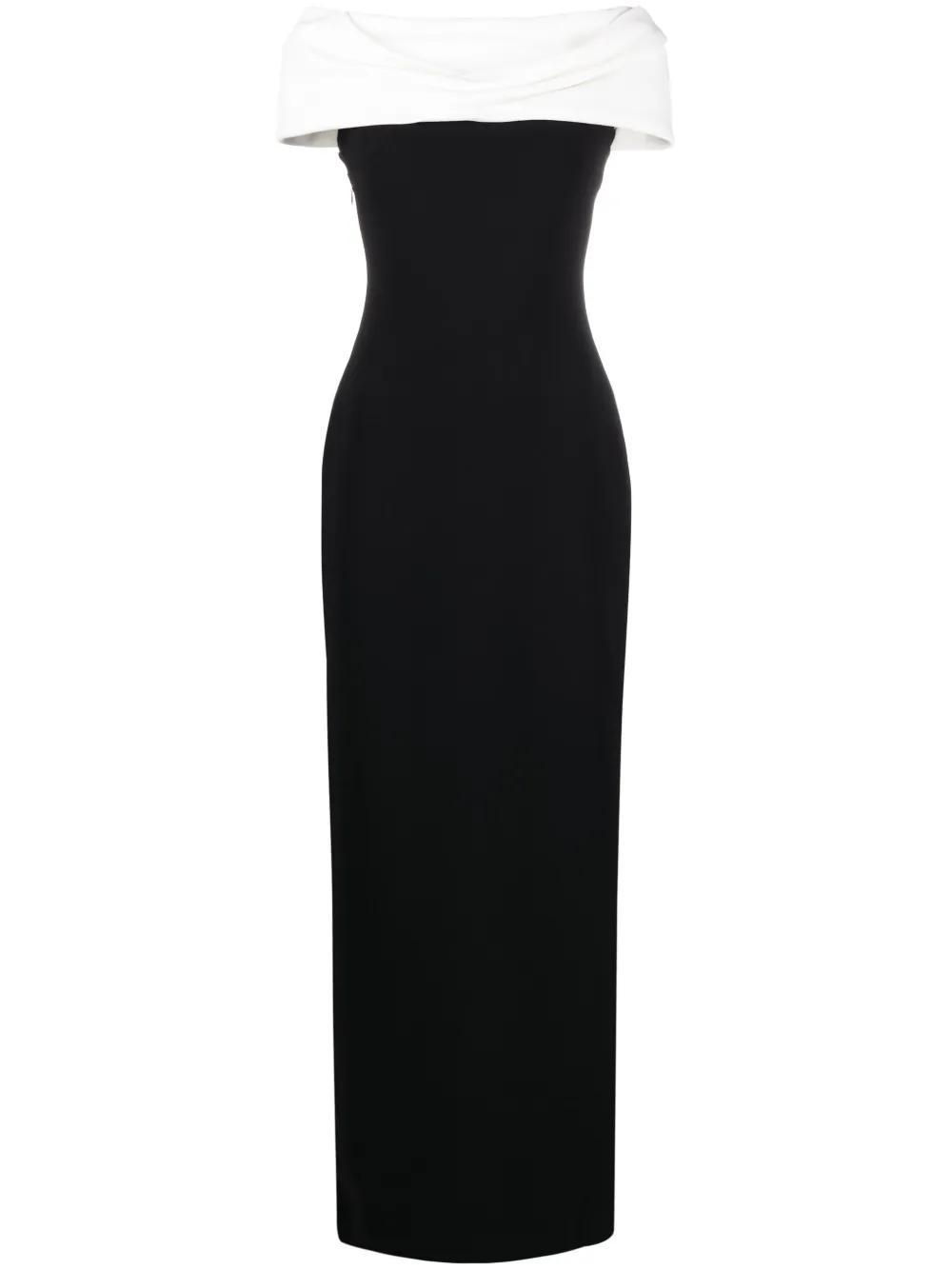 Charcoal Hook And Eye Corset Detail Flared Jumpsuit Product Image