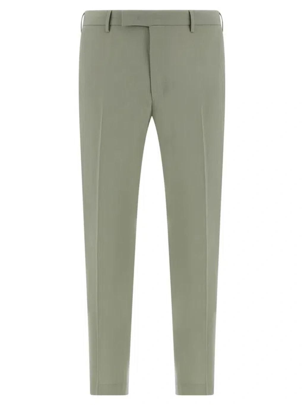 PT TORINO Dieci Pants In Green Product Image