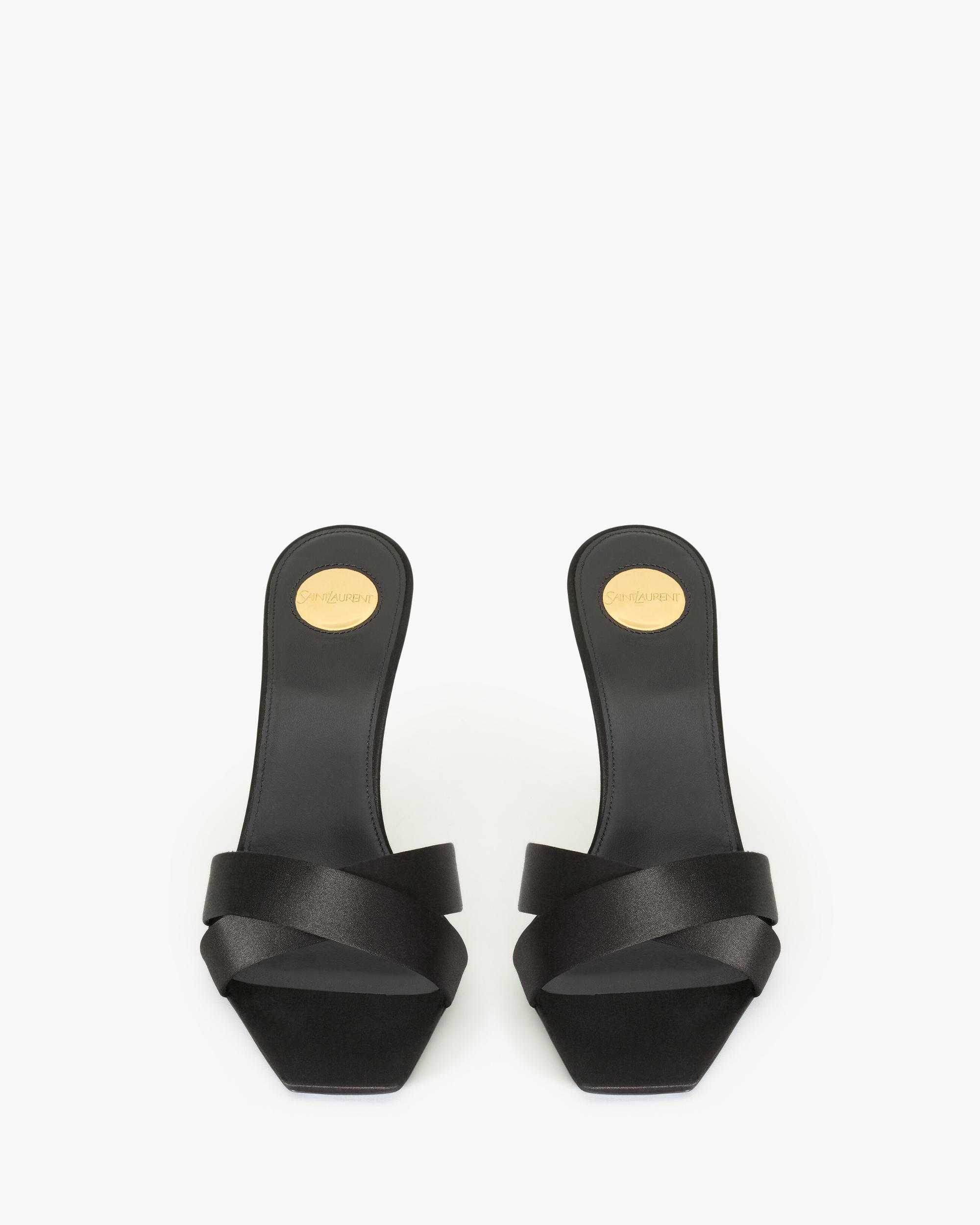 OPYUM mules in satin crepe Product Image