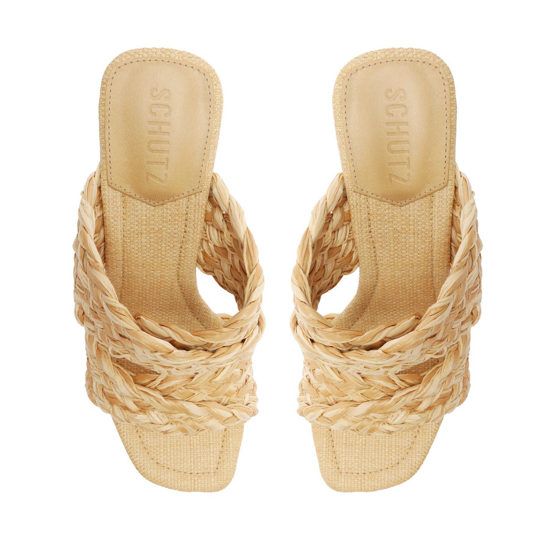 Amani Straw Sandal Product Image