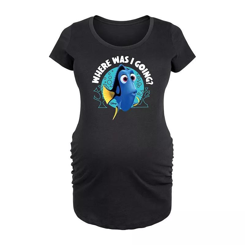 Maternity Holliest Jolliest Holiday Graphic Tee, Womens Heather Grey Product Image