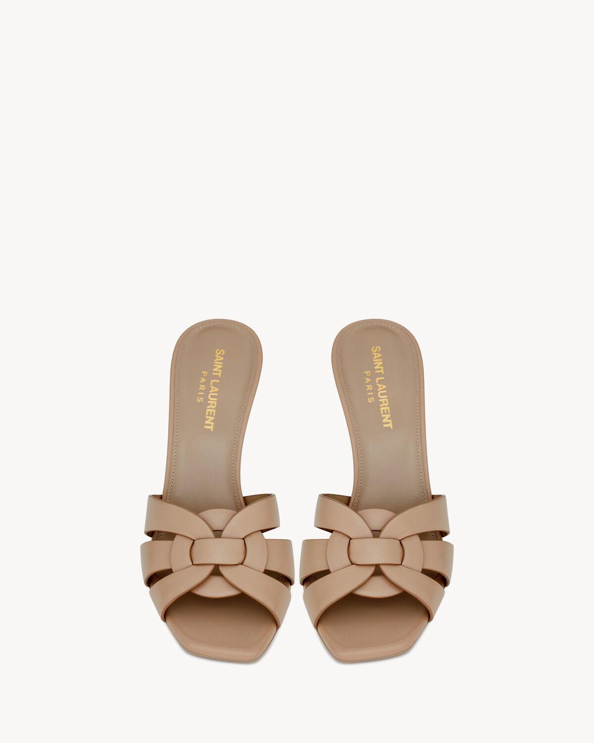 Tribute MULES in smooth leather | Saint Laurent | YSL.com Product Image