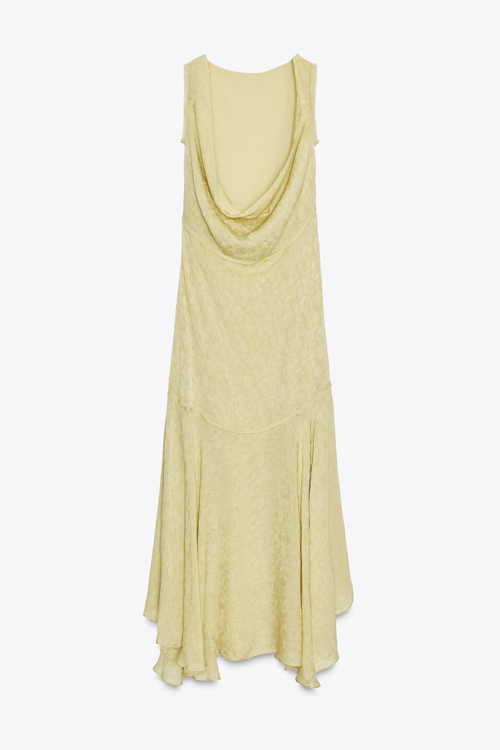 JACQUARD LONG DRESS ZW COLLECTION Product Image
