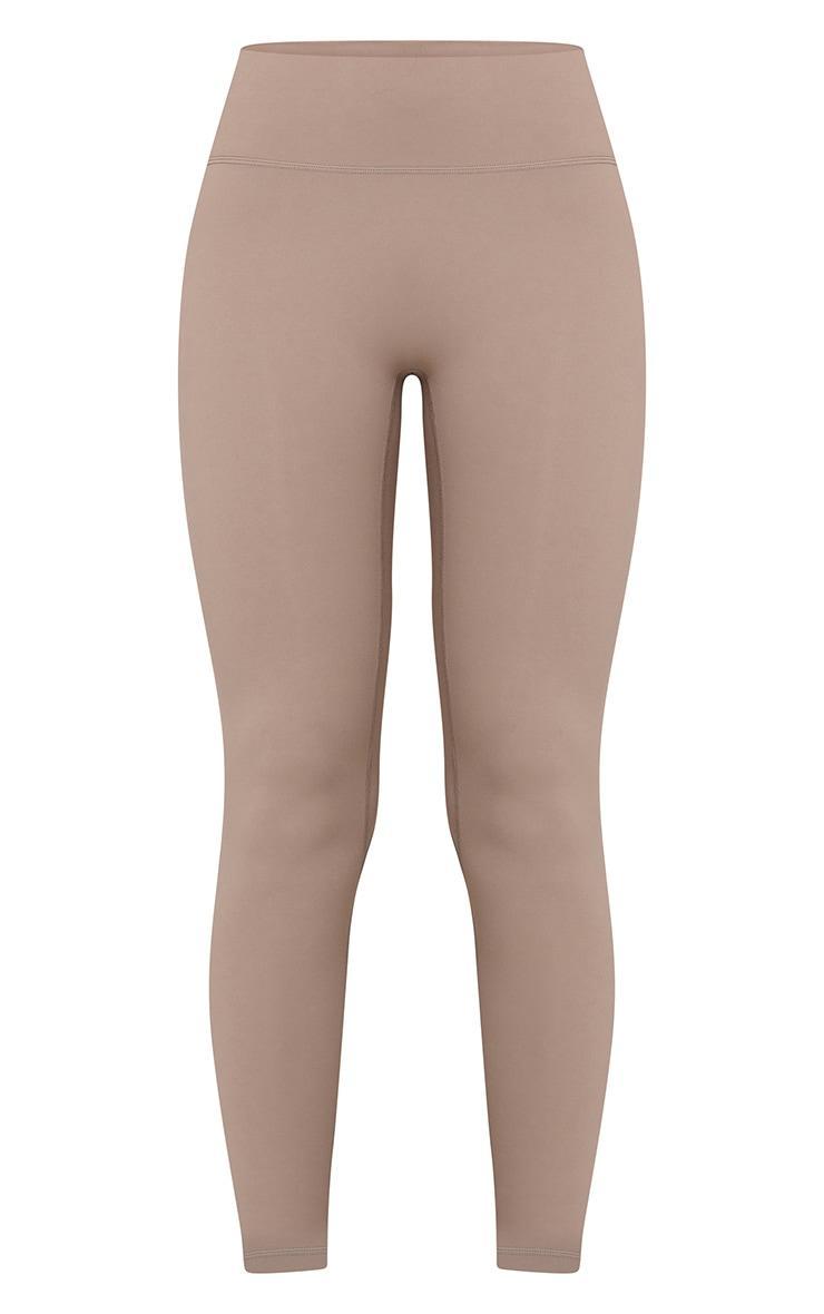 Deep Taupe Ultimate Sculpt High Waist Gym Leggings Product Image