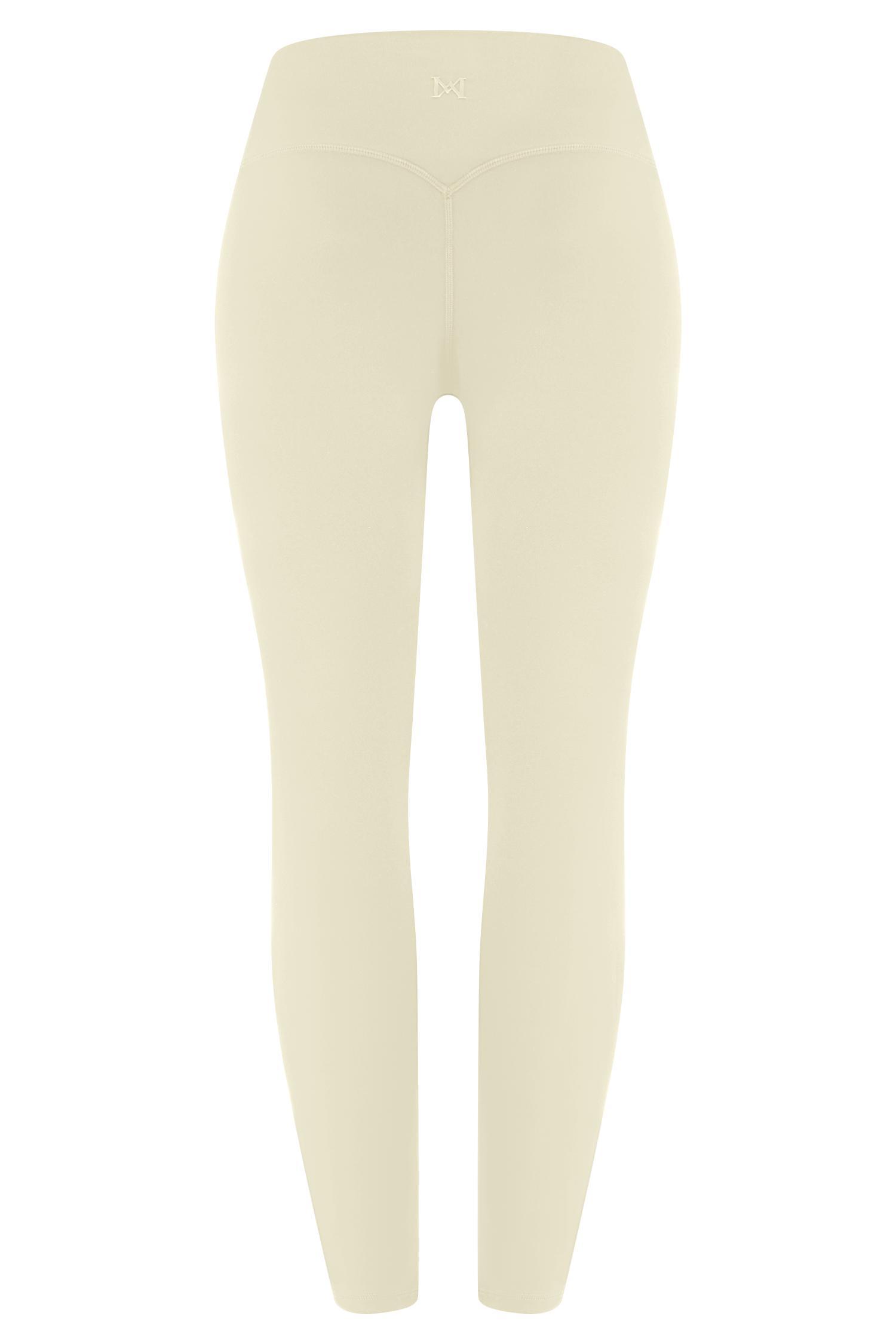 Callie Active Leggings - Ivory Product Image
