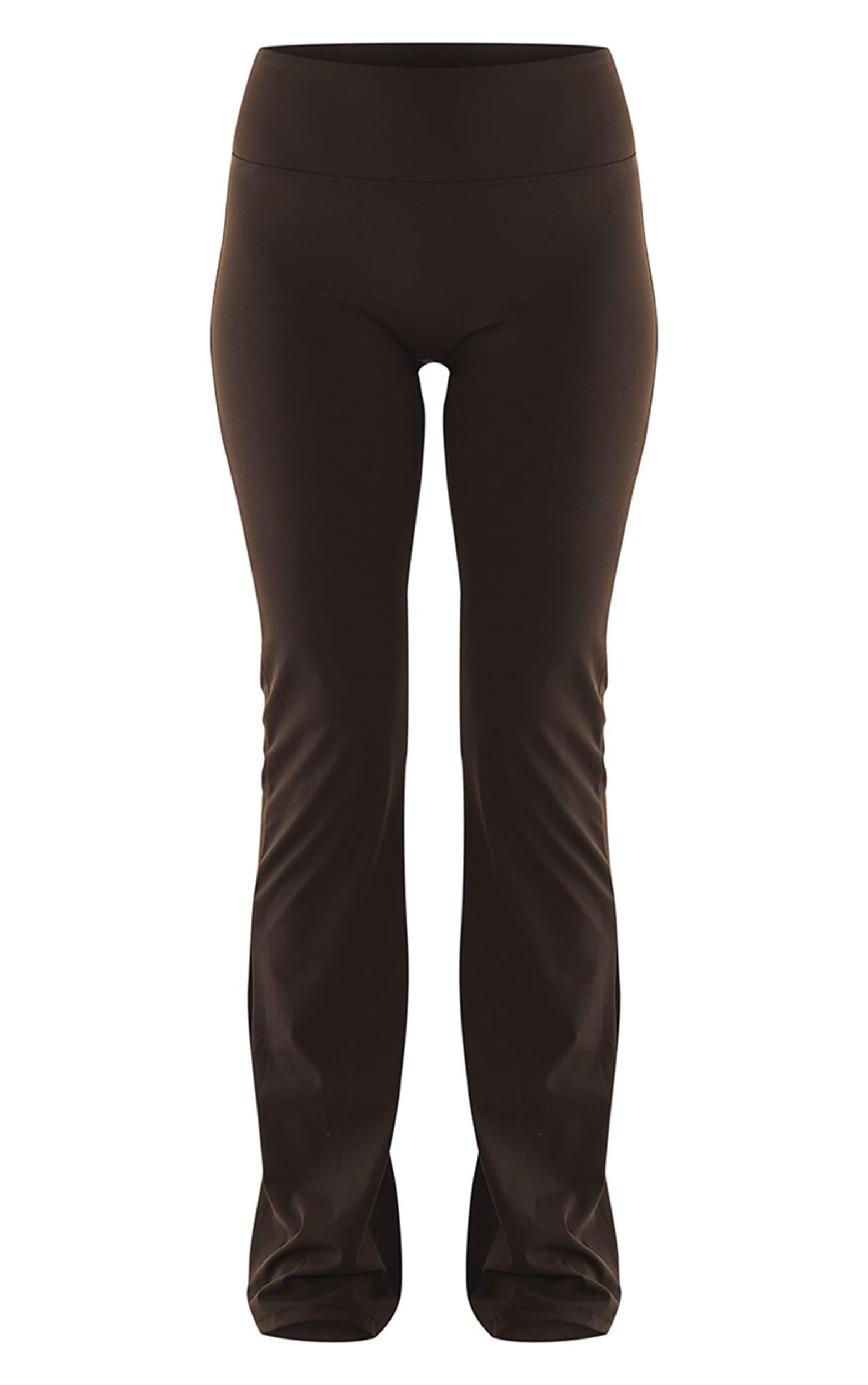 Espresso Sculpt Straight Leg Yoga Pants Product Image