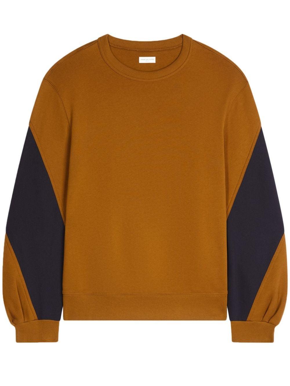 DRIES VAN NOTEN Loose-fit Sweatshirt In Beige Product Image