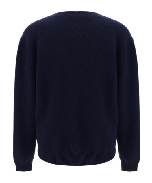 FABIANA FILIPPI Long-sleeved Cardigan In Blue Product Image
