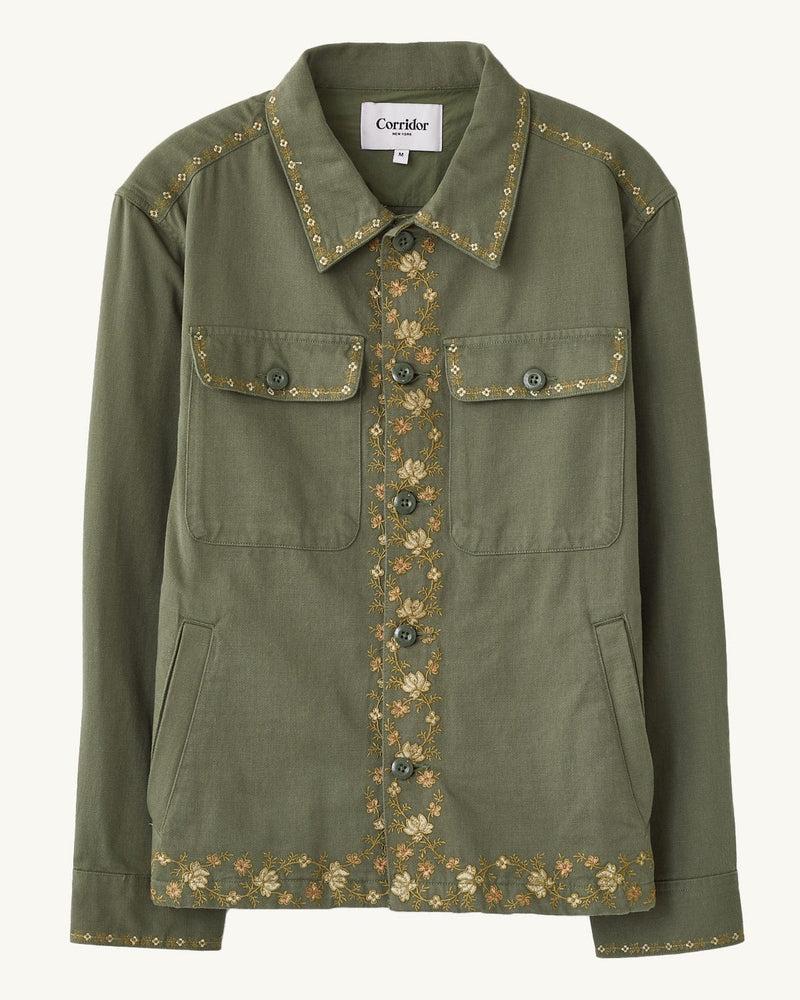 Embroidered Military Jacket Product Image