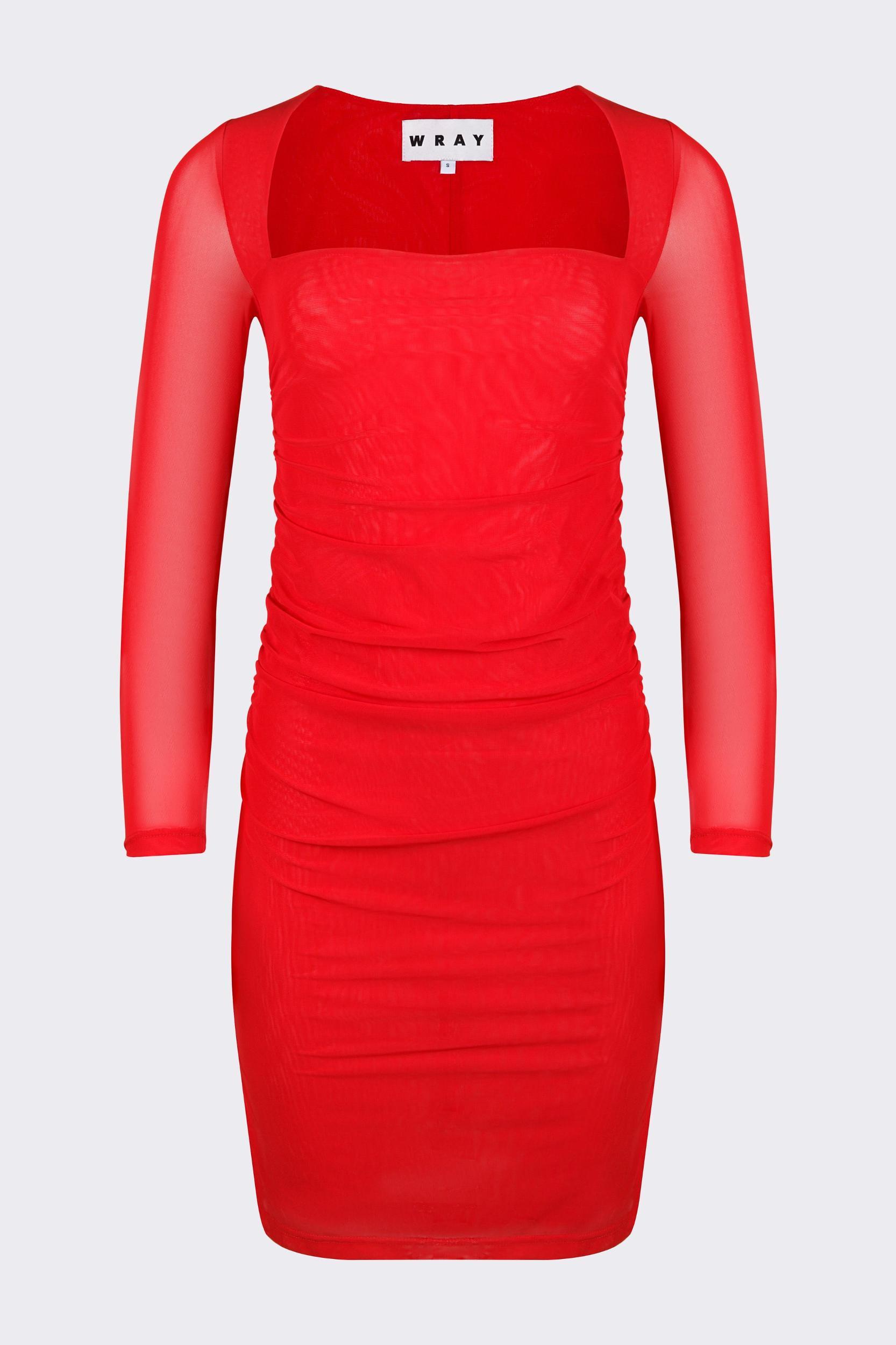 Marilis Dress - Tomato Product Image