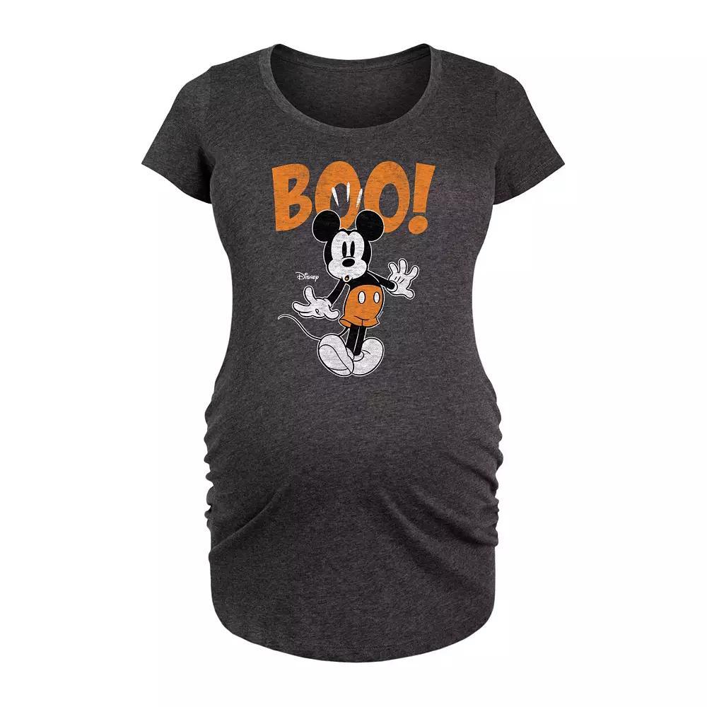 Maternity Hormotional Graphic Tee, Womens Heather Grey Product Image
