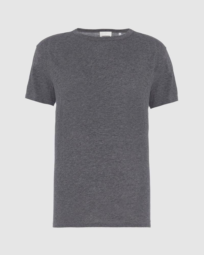 7 For All Mankind Men's Feather Weight Crewneck T-Shirt in Heather Grey at Nordstrom, Size Small Product Image