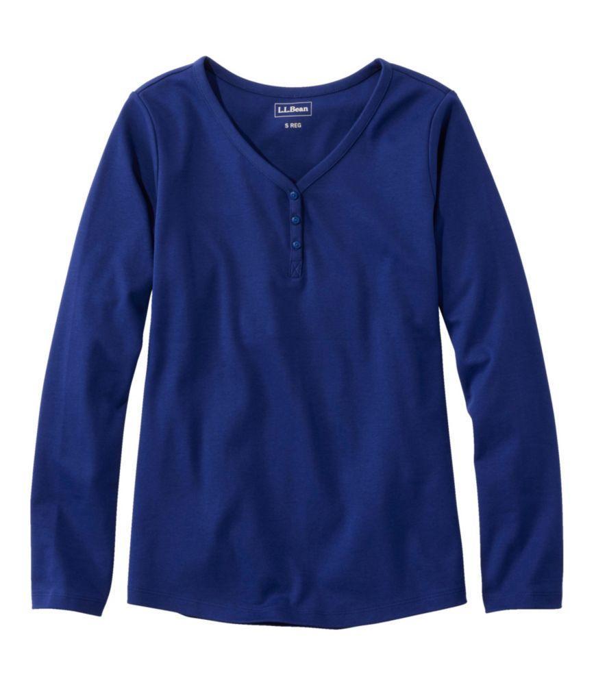 
                            Women's L.L.Bean V-Neck Henley, Long-Sleeve
                         Product Image