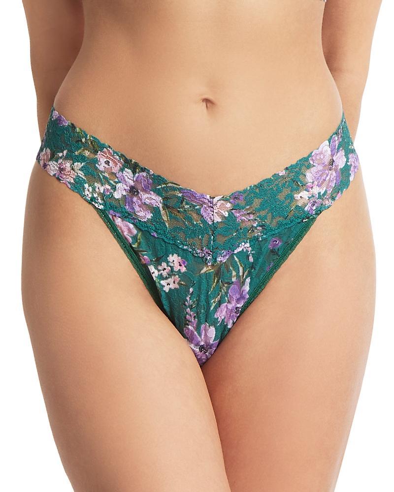 Hanky Panky Signature Lace Printed Original Rise Thong (Staycation) Women's Underwear Product Image