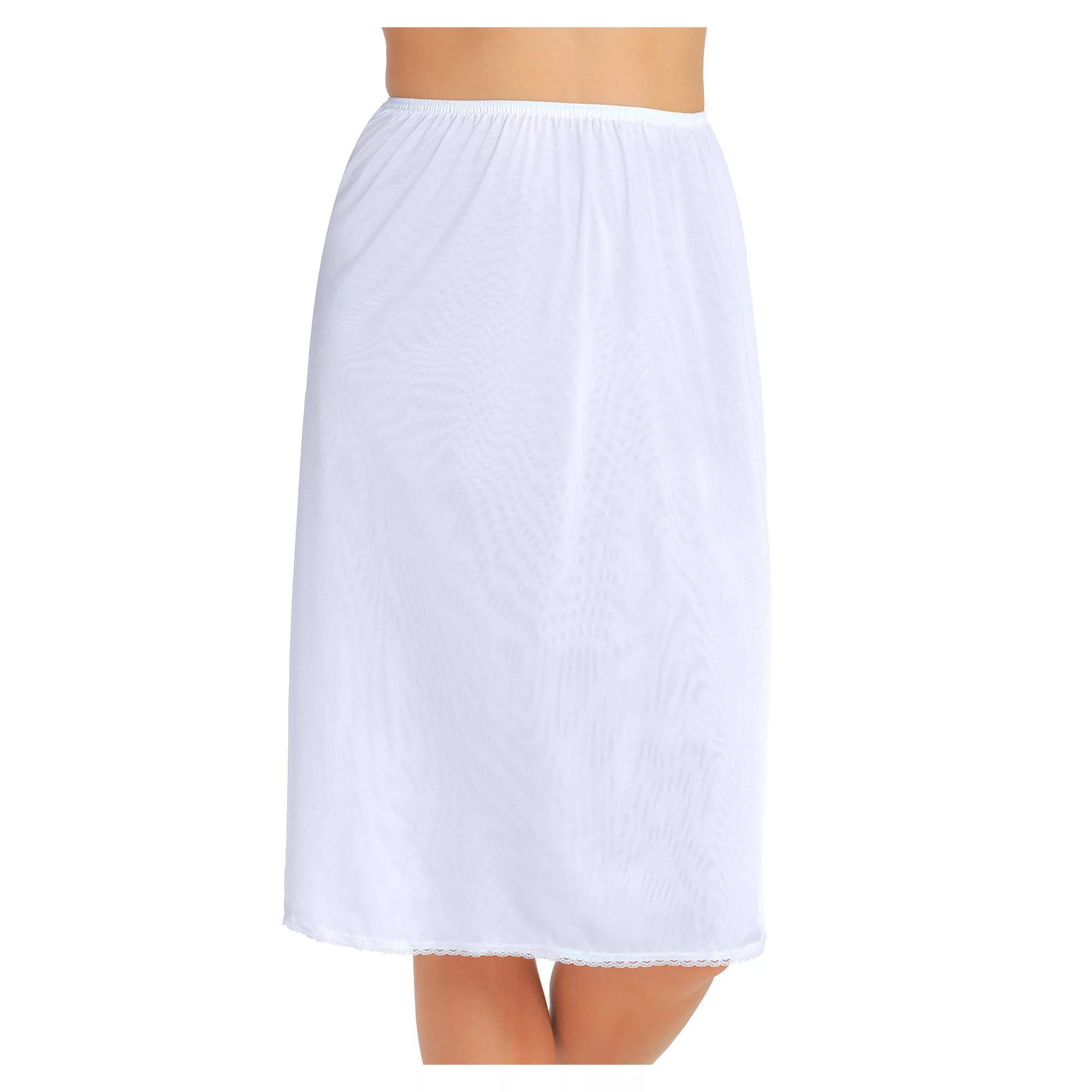 Vanity Fair Lingerie® Satin Glance™ Slit Pettislip - 20-in. - 11760, Women's, Size: XXLARGE 20, White Product Image