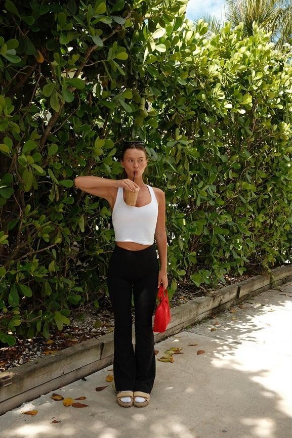 Oasis PureLuxe High-Waisted Kick Flare Product Image