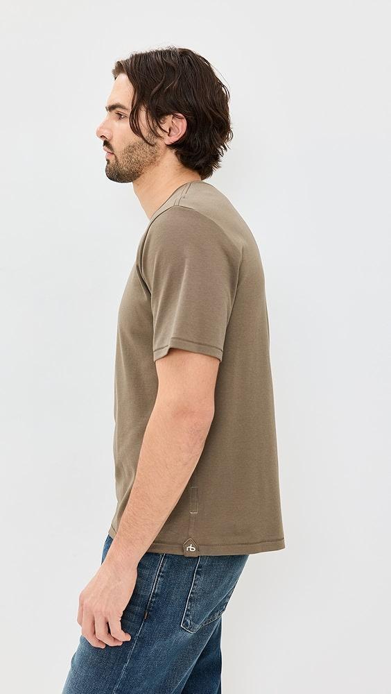 rag & bone Pima Interlock Tee | Shopbop Product Image