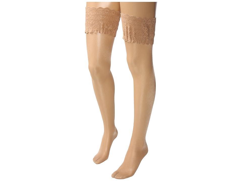Satin Touch Stay-Up Thigh-Highs Product Image