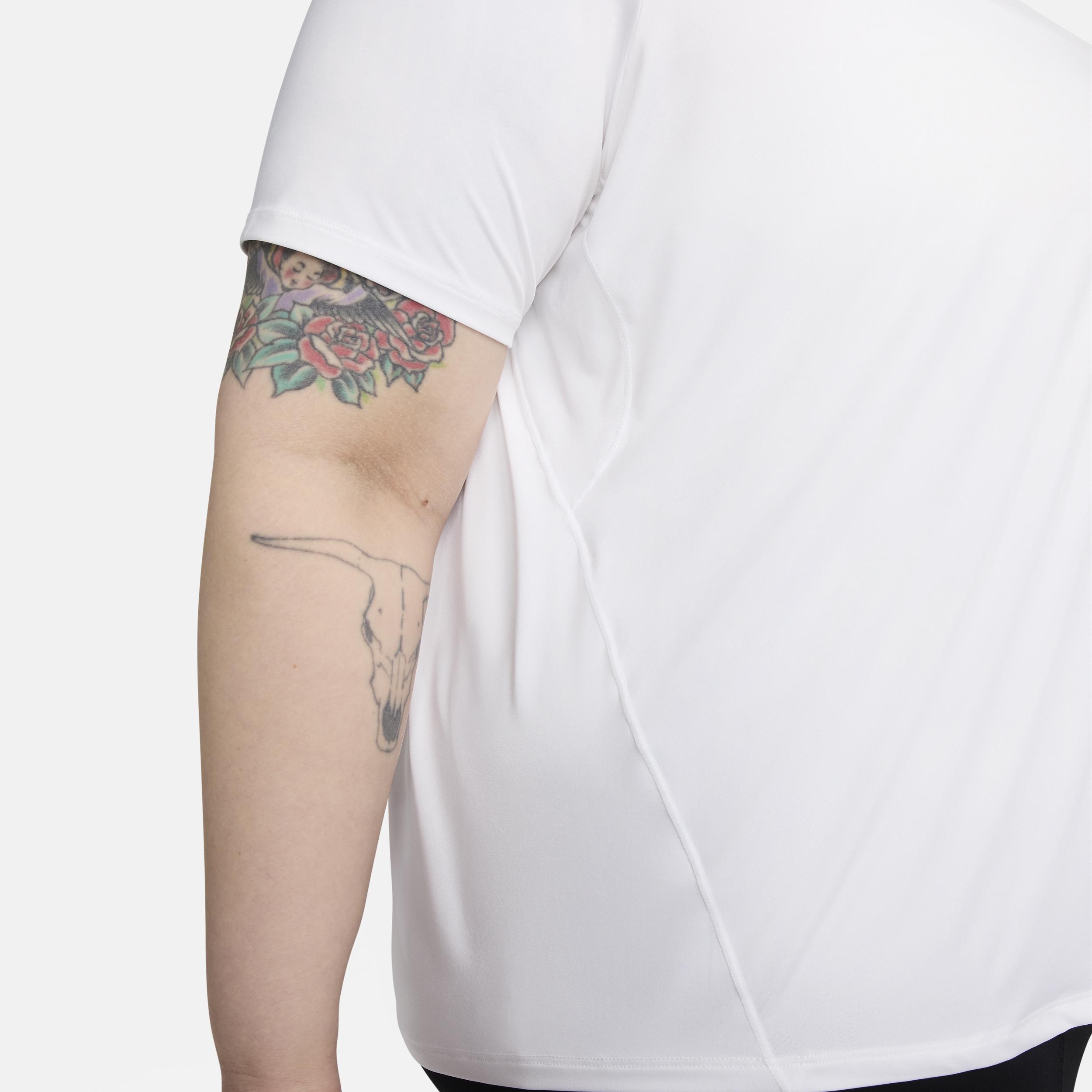 Nike Women's One Classic Dri-FIT Short-Sleeve Top (Plus Size) Product Image