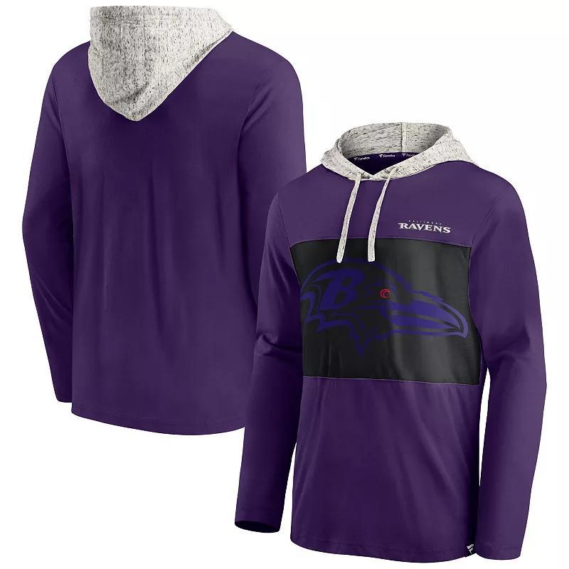 Mens Fanatics Branded Baltimore Ravens Long Sleeve Hoodie T-Shirt Product Image