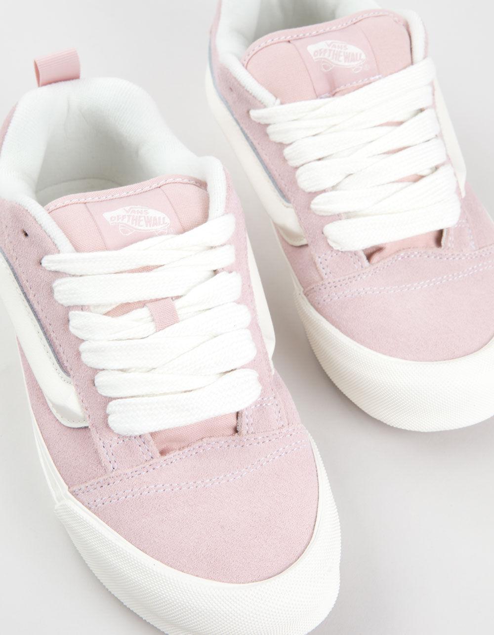 VANS Knu Skool Womens Shoes - LIGHT PINK Product Image