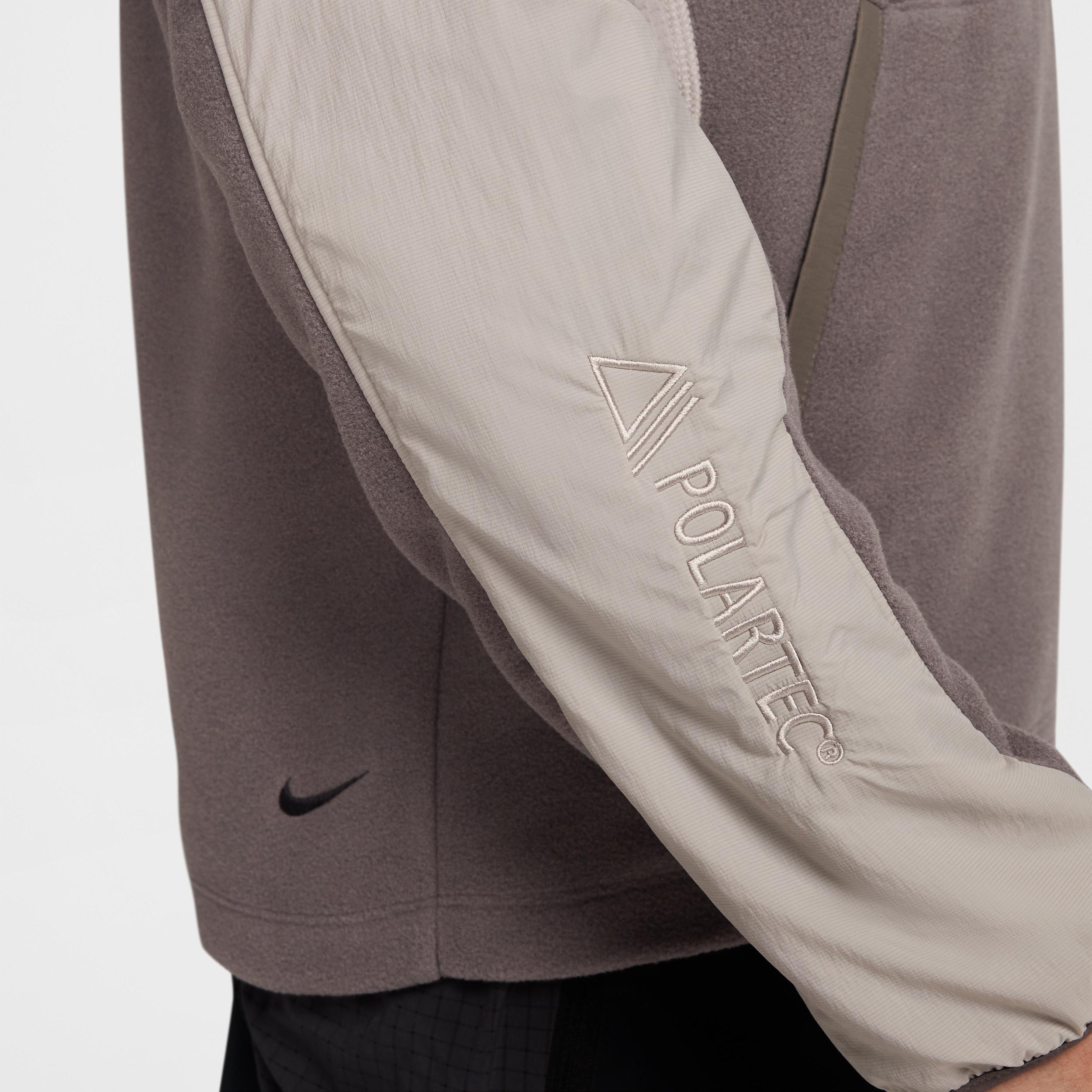 Nike Mens Trail Polartec 1/4-Zip Fleece Running Top Product Image