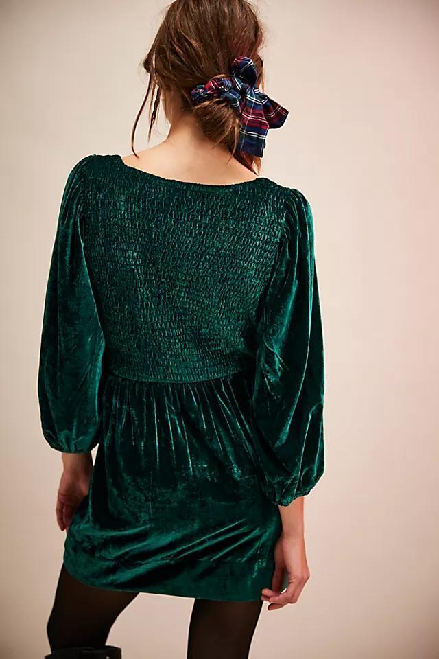 Farrier Velvet Mini Dress Product Image