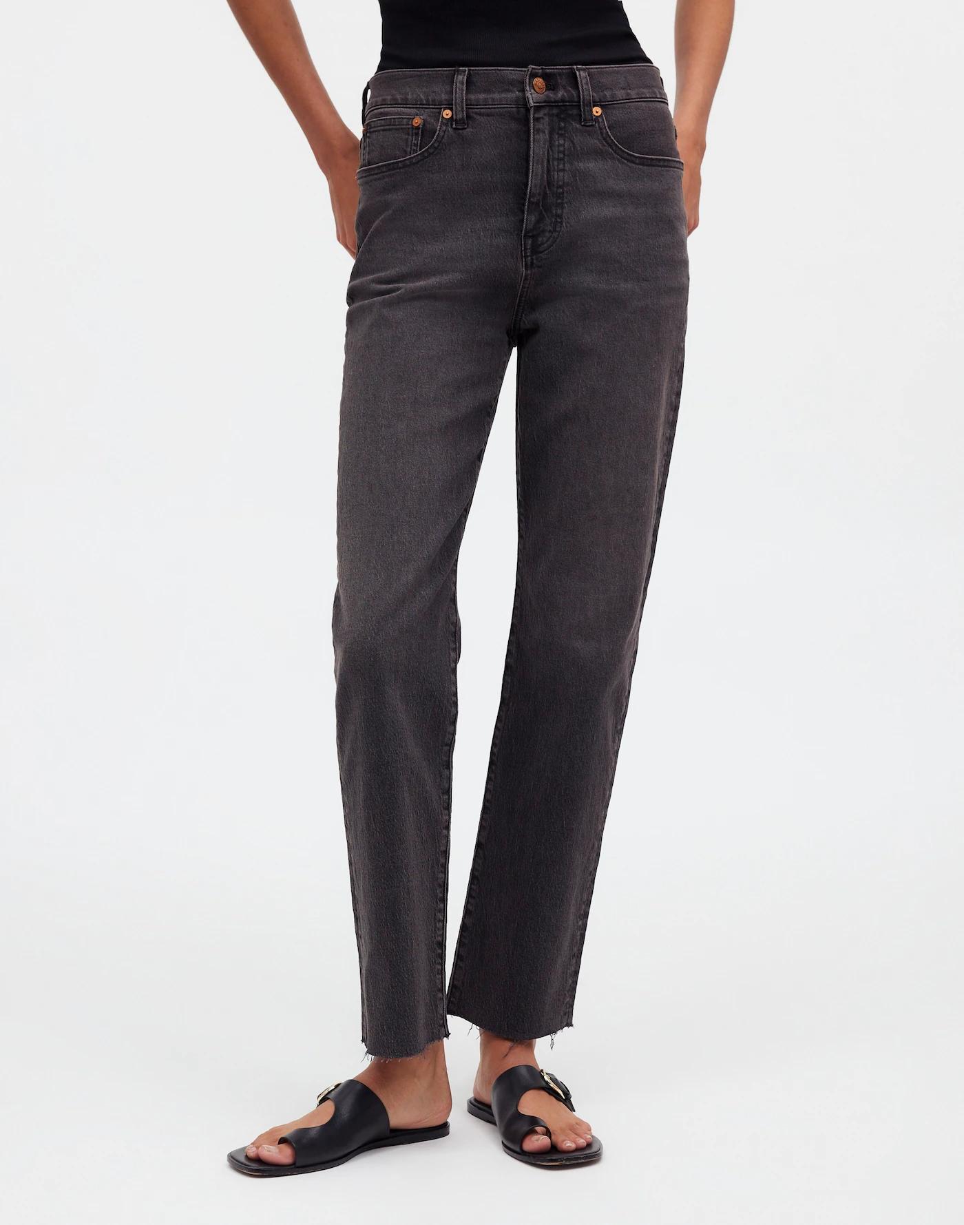 The Taller '90s Straight Crop Jean Product Image